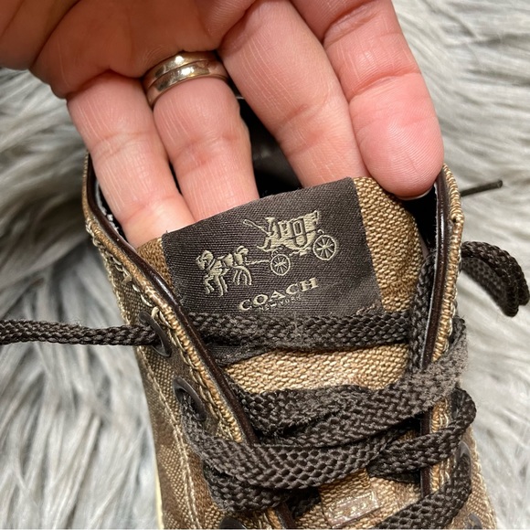 Coach Parkway Sneakers in Monogram Print - Picture 7 of 9